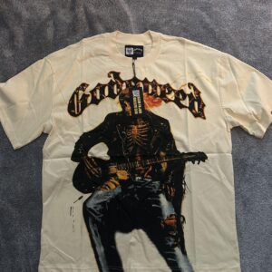 Godspeed Men’s Graphic Tee – Cream & Black