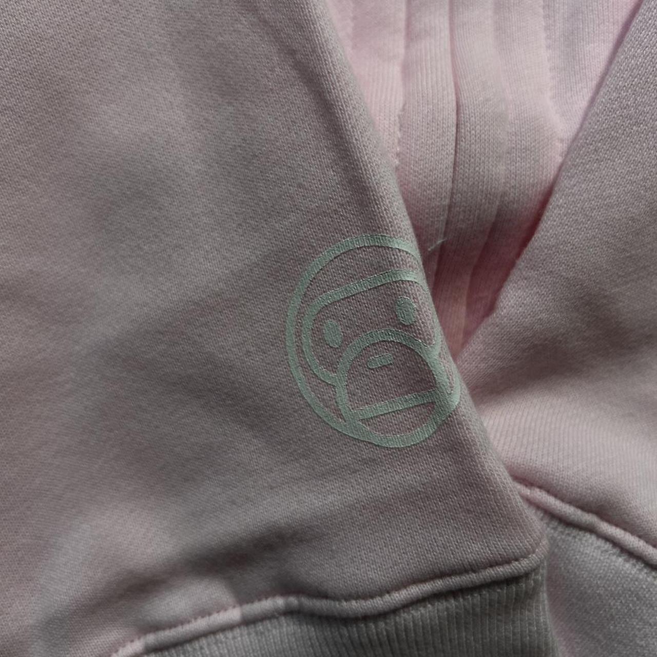 BAPE Milo Shark Full-Zip Hoodie – Pink Camo Edition - Image 4