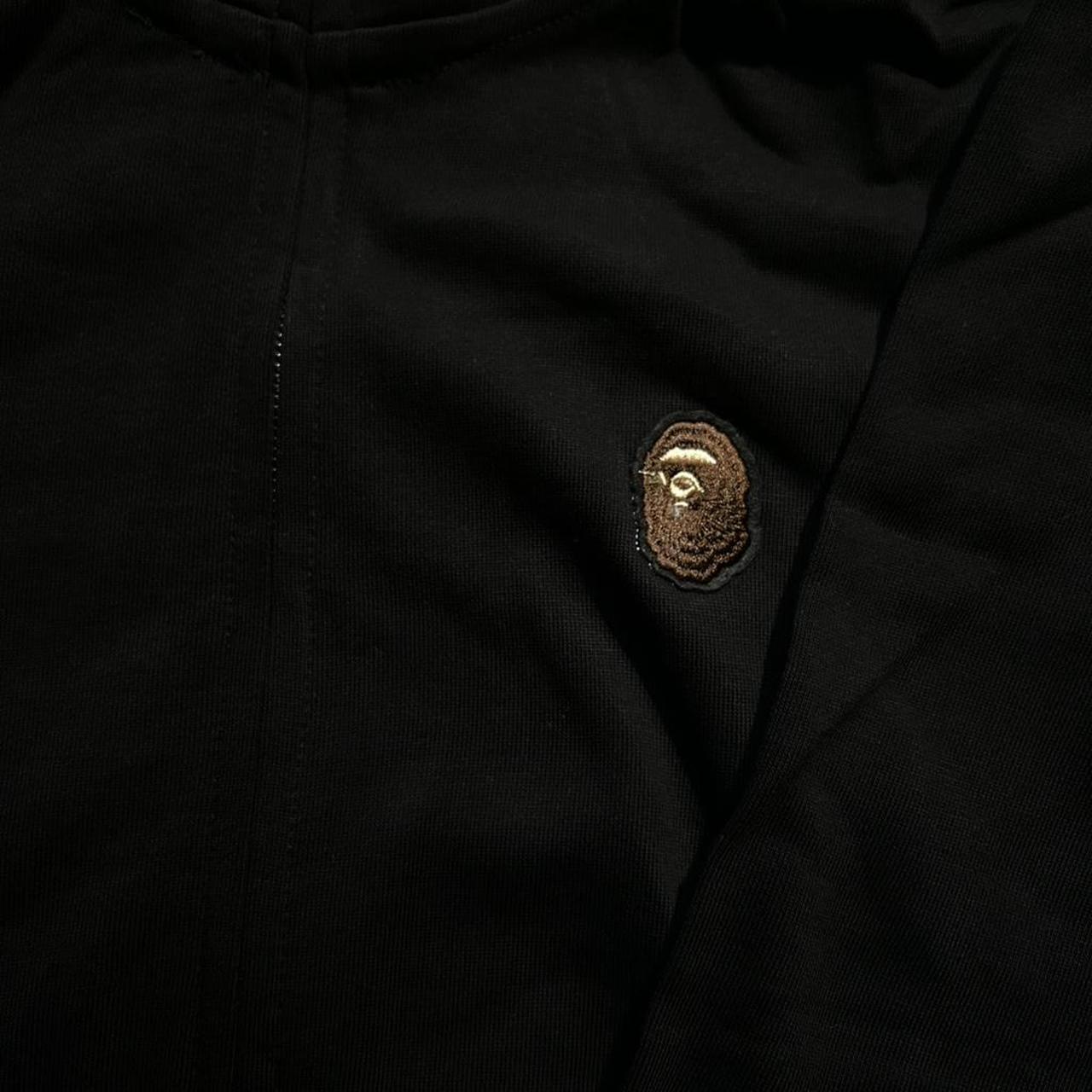 BAPE Men’s Classic Ape Head Full-Zip Hoodie – All Black - Image 4