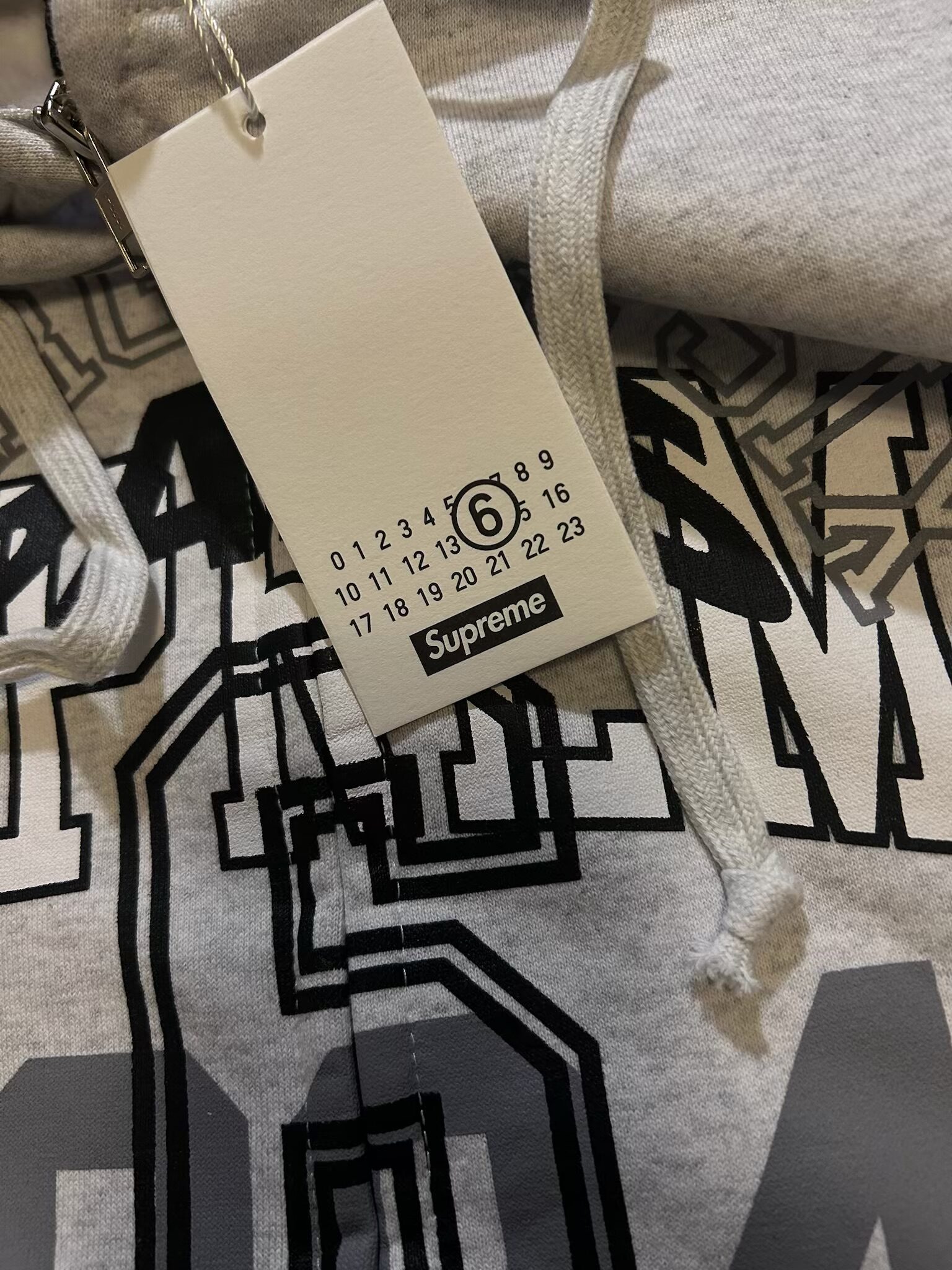 Supreme 1994 Gray Full-Zip Hoodie - Image 3
